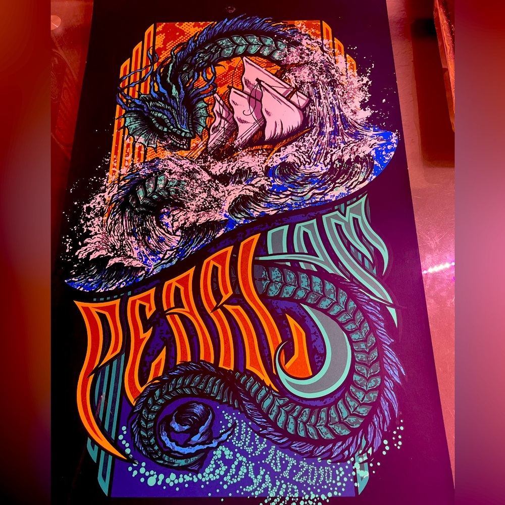2010 Pearl Jam Poster